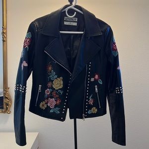Faux leather jacket, Size S